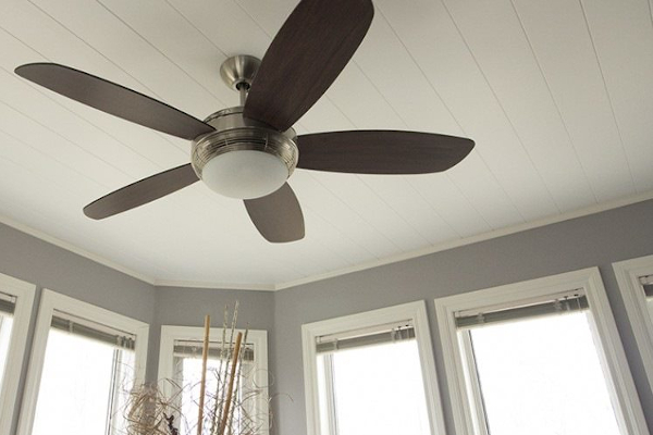 Dining room ceiling